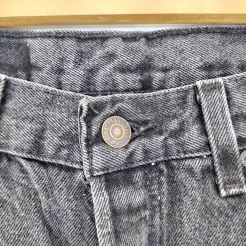 リーバイス Levis 90s USA製 501 後染め ブラックデニムパンツ メンズ W33 L34