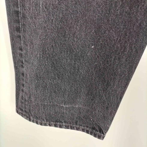 リーバイス Levis 90s USA製 501 ボタン裏553刻印 後染め ブラックデニムパンツ メンズ W36 L32