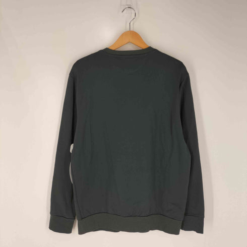 ポールスミス Paul Smith エンボスロゴ ショルダージッパー ダンボールニット クルーネックTシャツ メンズ import:L
