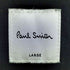 ポールスミス Paul Smith エンボスロゴ ショルダージッパー ダンボールニット クルーネックTシャツ メンズ import:L