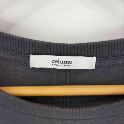 ジャーナルスタンダードレリューム JOURNAL STANDARD relume 23SS NYビッグロゴTEE レディース FREE