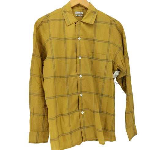 スティーブンアラン Steven Alan COTTON/SILK CHECK OPN-BOLD/シャツ メンズ S