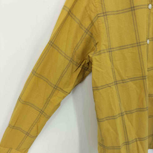 スティーブンアラン Steven Alan COTTON/SILK CHECK OPN-BOLD/シャツ メンズ S