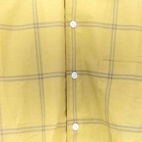 スティーブンアラン Steven Alan COTTON/SILK CHECK OPN-BOLD/シャツ メンズ S
