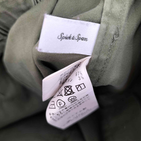スピックアンドスパン Spick and Span 22SS バックサテン イージー カーゴパンツ レディース JPN:40