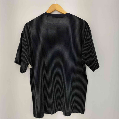 スティーブンアラン Steven Alan SIRO BORDER SHORT SLEEVE TEE-LOOSE/Tシャツ メンズ S