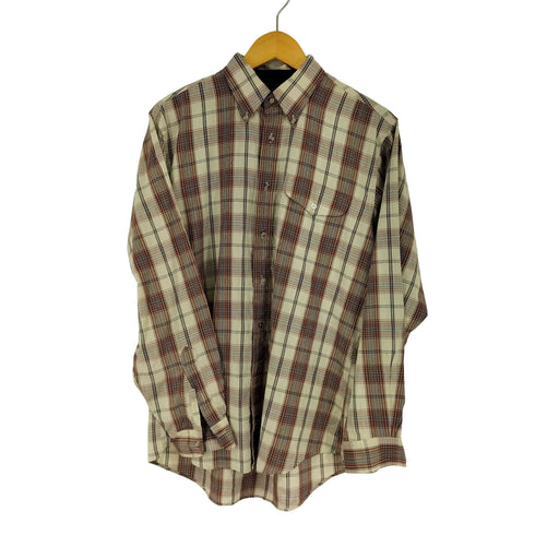 スタンリーブラッカー stanley blacker 70S L/S BD チェックシャツ メンズ JPN:L