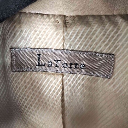 latorre 羊革 レザーコート レディース