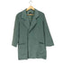 アニエスベー agnes b. PARIS カシミヤ アンゴラ混 ウールダブルチェスターコート レディース US:0-2