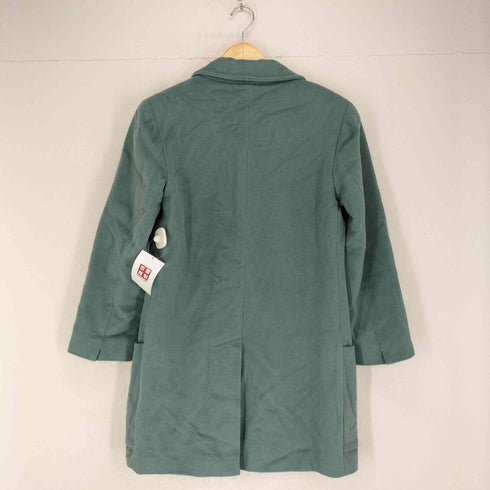 アニエスベー agnes b. PARIS カシミヤ アンゴラ混 ウールダブルチェスターコート レディース US:0-2