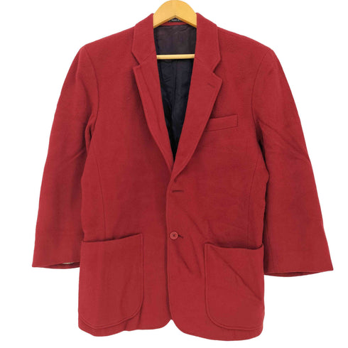 アニエスベーオム Agnes b.homme 90s フランス製 ウールカシミヤ 2Bテーラードジャケット メンズ 48