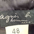 アニエスベーオム Agnes b.homme 90s フランス製 ウールカシミヤ 2Bテーラードジャケット メンズ 48