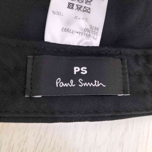 ピーエスポールスミス PS Paul Smith Sports Stripe Zebra ワンポイント ゼブラ刺繍 ベースボールキャップ メンズ