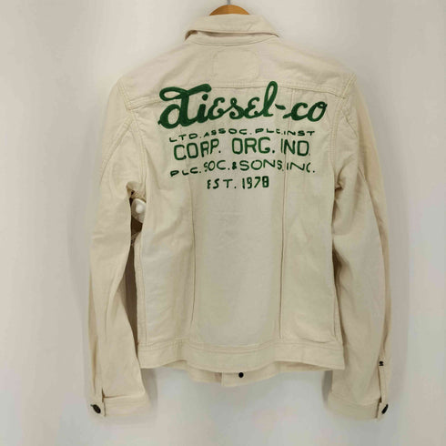 ディーゼルインダストリー Diesel Industry 刺繍ロゴ デニムジャケット メンズ import:M
