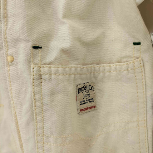 ディーゼルインダストリー Diesel Industry 刺繍ロゴ デニムジャケット メンズ import:M