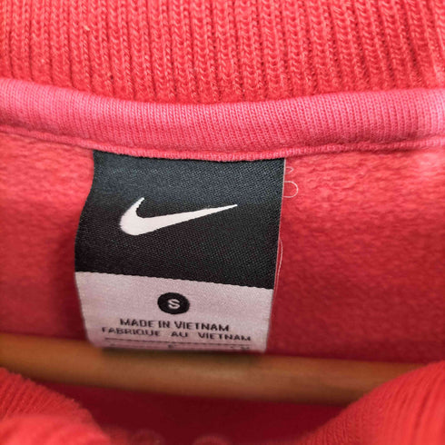 ナイキ NIKE フロント刺繍 ハーフジップスウェット メンズ S