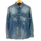 ディーゼルインダストリー Diesel Industry リペア加工 デニムシャツ メンズ import:S