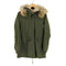シップスジェットブルー SHIPS JET BLUE リアルファー モッズコート レディース