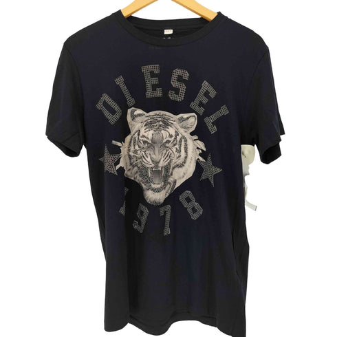ディーゼル DIESEL 虎 スタッズ カットソー レディース import:M