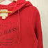 ポロジーンズカンパニーラルフローレン POLO JEANS COMPANY RALPH LAUREN スキッパーネックフロントプリントプルオーバーパーカー レディース L