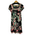 レオナール LEONARD 花柄 S/S ストレッチワンピース レディース JPN:M