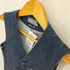 ブルーブルー BLUE BLUE INDIGO DYE ヒッコリー ベスト メンズ S