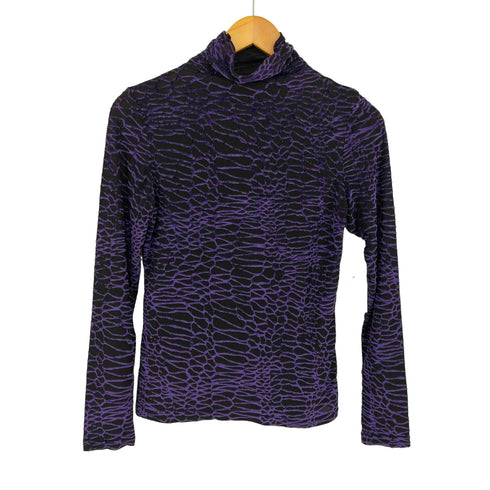 ENTRACTE MADE IN FRANCE ハイネック スパイダーウェブベロアトップス レディース 2