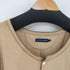 ラルフローレン RALPH LAUREN 90-00s ヘンリーネック シェル猫目ボタン コットンワンピース レディース import:L