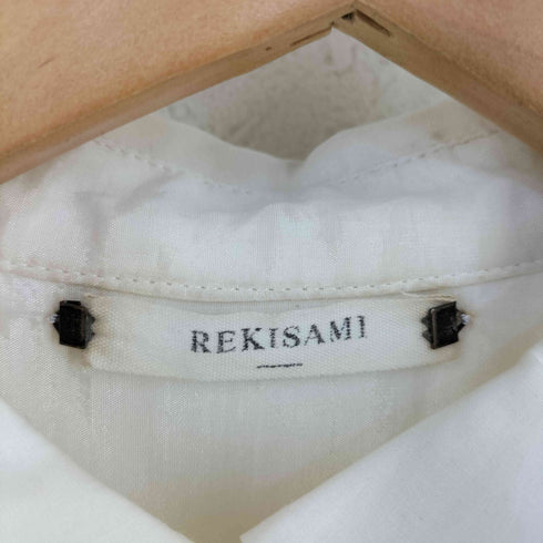レキサミ REKISAMI コットンキュプラ ティアード ブザムブラウス レディース JPN:36