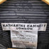 キャサリンハムネットロンドン KATHARINE HAMNETT LONDON フラワー柄 ロングスリーブ ストライプシャツ メンズ L