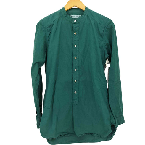 キャサリンハムネットロンドン KATHARINE HAMNETT LONDON バンドカラープルオーバーシャツ メンズ L