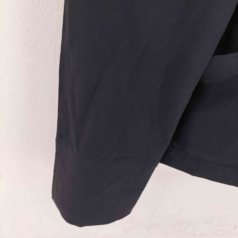ブラックコムデギャルソン BLACK COMME des GARCONS AD2013 染色加工 ポリエステルチャイナジャケット レディース JPN:S