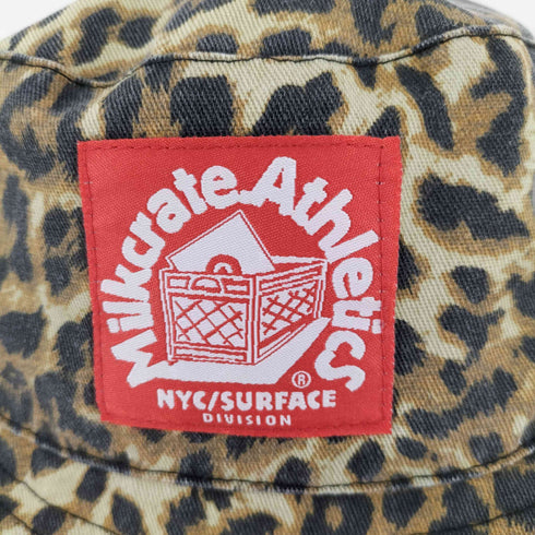 MILKCRATE ATHLETICS レオパード バケットハット レディース