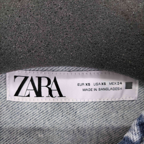 ザラ ZARA Z1975 DENIM JACKET レディース import:XS