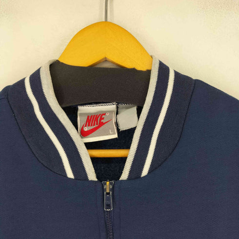 ナイキ NIKE 90S 銀タグ フロントロゴスタジャン メンズ import:L