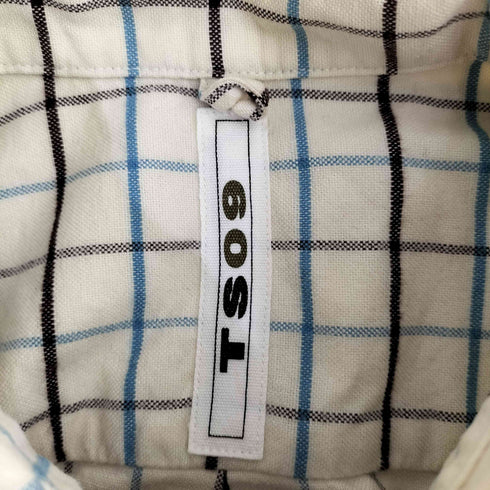 s ts TS09 ウィンドウペン BDシャツ メンズ JPN:M