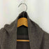 ミズイロインド mizuiro ind ウールポリ グレンチェック ショールカラーロングコート レディース