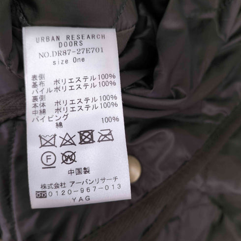 アーバンリサーチドアーズ URBAN RESEARCH DOORS リバーシブルコート レディース ONE SIZE
