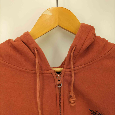 ザノースフェイス THE NORTH FACE ワンポイントロゴ刺繍 ジップアップフーディ メンズ L/G