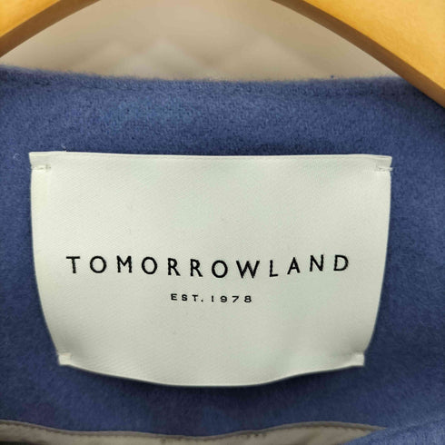 トゥモローランド TOMORROWLAND 19AW ボンディングビーバー ノーカラーコート レディース JPN:34