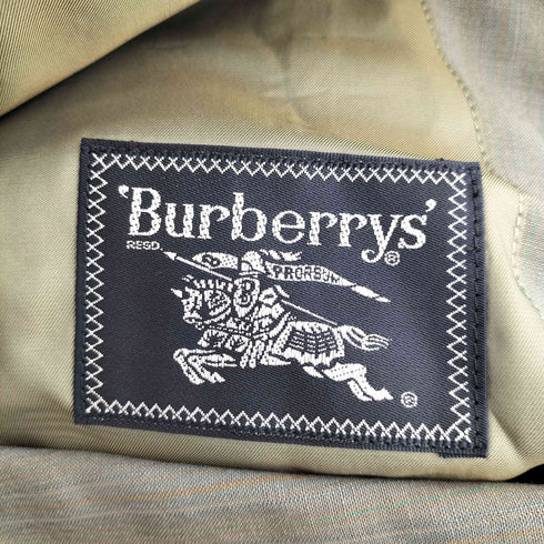 バーバリーズ BURBERRYS 背抜き 開き見せ サイドベンツ 2Bシングル テーラードジャケット メンズ 94-84-165AB4