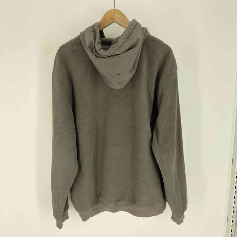 ギャップ Gap 23AW プロフリース アーチロゴ パーカー 異素材 切替 メンズ import:M