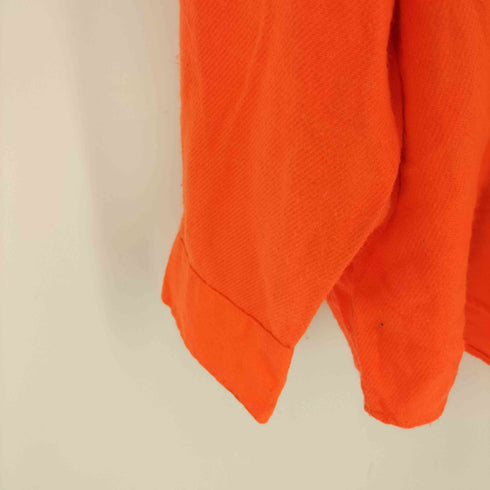 Williams Bay フラップポケット アクリル L/S シャツ 蛍光 オレンジ メンズ import:XL