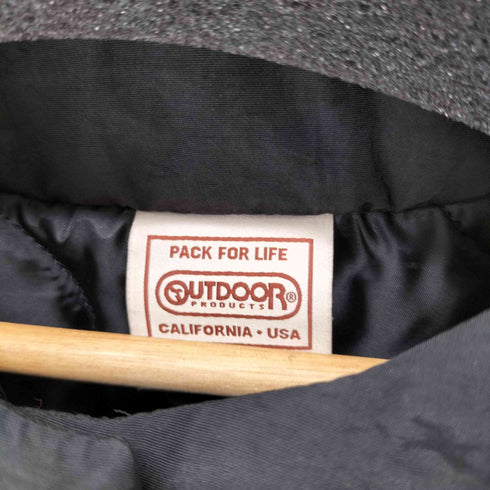 アウトドアプロダクツ OUTDOOR PRODUCTS ノーカラー中綿ジャケット オーバーサイズ レディース JPN:M