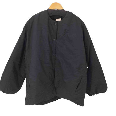 アウトドアプロダクツ OUTDOOR PRODUCTS ノーカラー中綿ジャケット オーバーサイズ レディース JPN:M