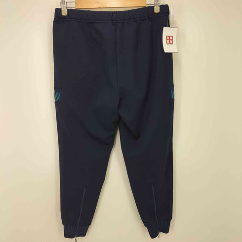 アディダス adidas 80-90S デサント製 裾リブ トレフォイルロゴ トラックパンツ メンズ JPN:M
