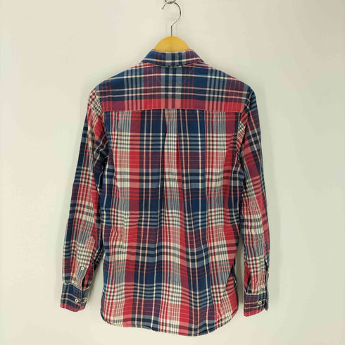 トミーヒルフィガー TOMMY HILFIGER CLASSIC FIT チェックシャツ メンズ XS