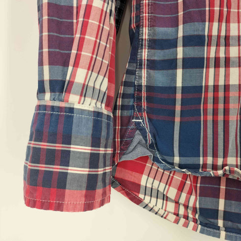 トミーヒルフィガー TOMMY HILFIGER CLASSIC FIT チェックシャツ メンズ XS