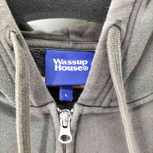 WASSUP HOUSE ジップアップパーカー メンズ JPN:L