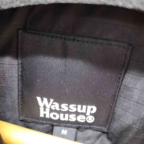 WASSUP} HOUSE}ナイロンビッグポケットジャケット 中綿 メンズ JPN:M